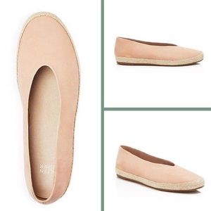 Eileen Fisher Leather Espadrille Flats